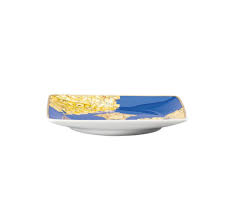 Rosenthal VERSACE - Linea MEDUSA RHAPSODY - Coppetta quadrata BLUE 12cm