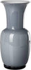 Image of Venini - Vaso Opalino Grigio in vetro soffiato 30cm