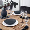 Image of VILLEROY & BOCH - LINEA MANUFACTURE ROCK Coppa Piana Nera 24cm