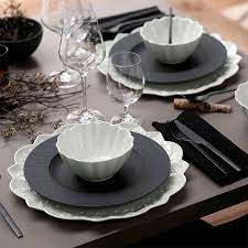 VILLEROY & BOCH - LINEA MANUFACTURE ROCK Piatto Dessert Nero 22cm