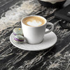 Image of VILLEROY & BOCH - LINEA MANUFACTURE ROCK Piattino Tazza Espresso Bianco