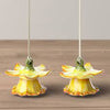 Image of Villeroy & Boch - MINI FLOWER BELLS Set 2 ciondoli in porcellana Narcisi