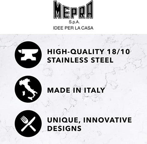 MEPRA - Linea 1950 - Casseruola 24cm 2 manici 5,4Lt