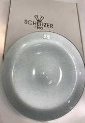 SCHERZER SOTTOPIATTO ARGENTO VETRO CM 34 SET 2 PEZZI (UNA COPPIA)